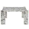 Portico Coffee Table in Alaskan Marble
