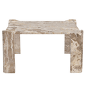Portico Coffee Table in Capri Beige Marble