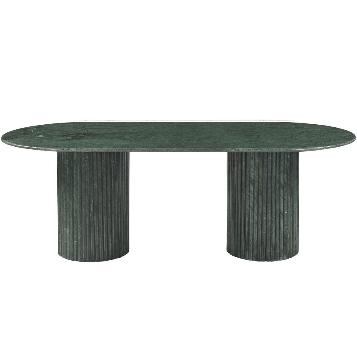 Messina Marble Dining Table in Green