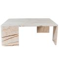 Laurence Genuine Marble Coffee Table