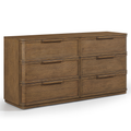 Tatiana Oak Veneer And Solid Wood Dresser