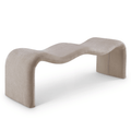 Vivienne Chenille Fabric Upholstered Bench