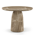 Vanessa 42" Concrete Indoor/Outdoor Dining Table