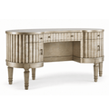 Melange Fluted Kidney Desk