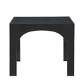 Vienne 36.25" Tempered Glass Top Dining Table