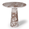 Fontelina 30" Marble Bistro Table in Breccia