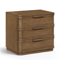 Tatiana 26" Oak Veneer And Solid Wood Nightstand