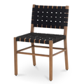 Mira Outdoor Dining Chair in Black
