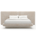 Overlap Bed in Ivory