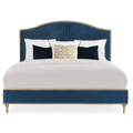 Peacock Platform Bed - King