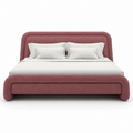 Bold King Bed - Dusty Rose