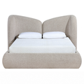 Esmeralda Chenille Fabric Upholstered King Bed
