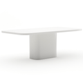 Atom Dining Table - Latte
