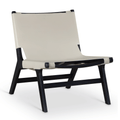 Piran Vegan Leather Upholstered Accent Chair