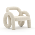 Gelee Uph Accent Chair - Ivory