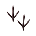 Cast Iron Turkey Foot Hook Set