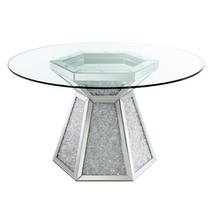 Quinn Hexagon Pedestal Dining Table