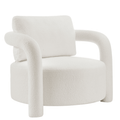 Maisie Faux Shearling Accent Arm Chair – Modern Cozy Chair