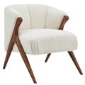 Florence Faux Shearling Accent Chair