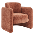 Deryll Accent Chair in Grenada Terracotta