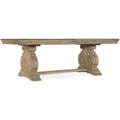 Castella Rectangle Dining Table – Antique Slate, Scrolled