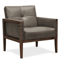 Carverdale Leather Club Chair