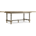 Ciao Bella 84in Trestle Dining Table – Timeworn Gray
