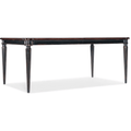 Charleston Rectangle Dining Table – Black, Maraschino Cherry