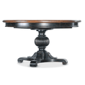 Charleston 54" Round Pedestal Dining Table – Cherry Finish