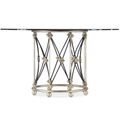 Sanctuary Pirouette 28" Dining Table – Iron & Jewel Finish