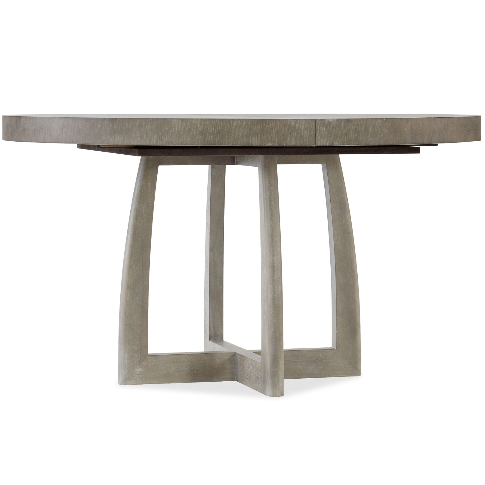 Affinity 48" Round Pedestal Dining Table with Leaf