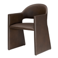 Talia Vegan Leather Dining Armchair