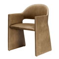 Talia Vegan Leather Dining Armchair