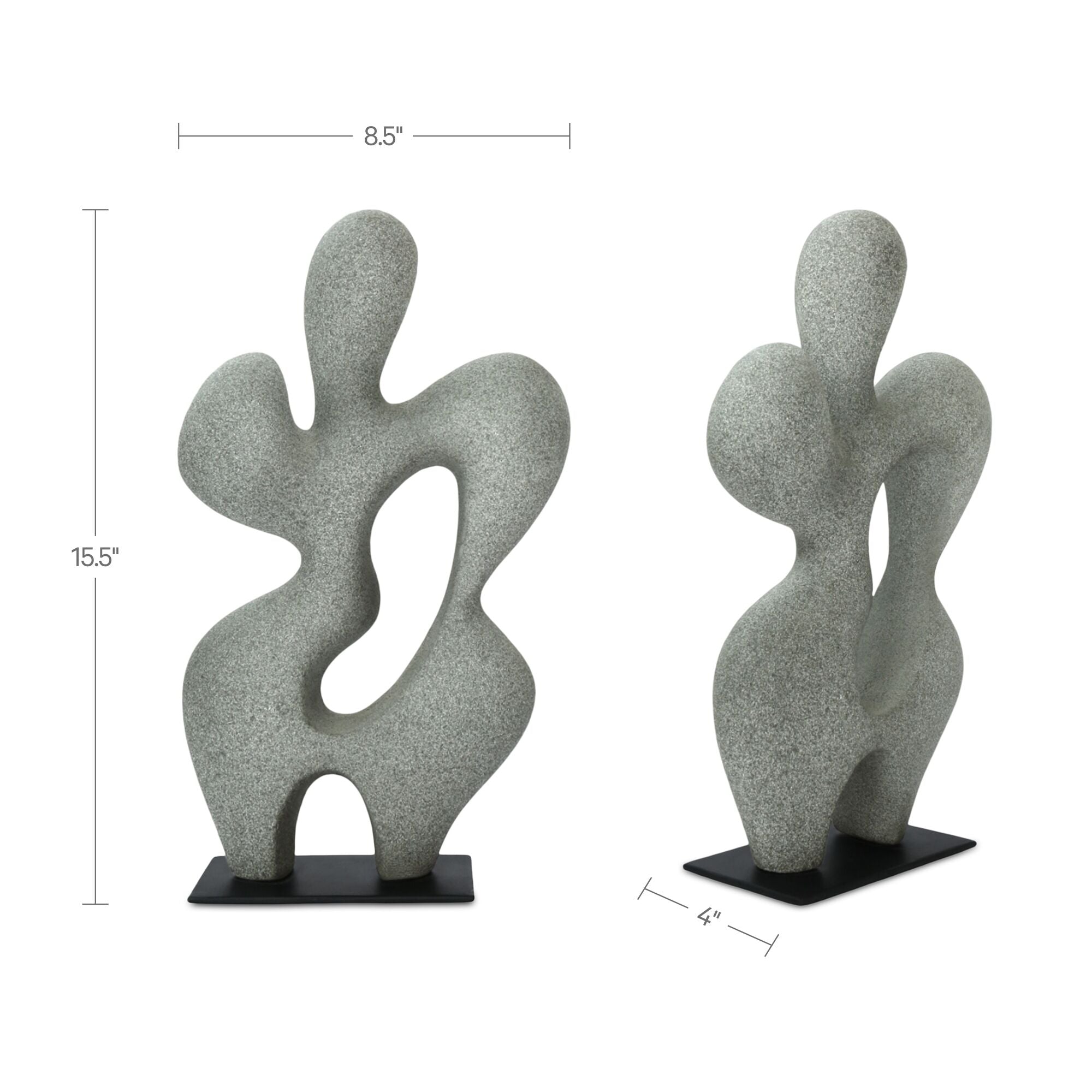 Romy Sculpture Charcoal