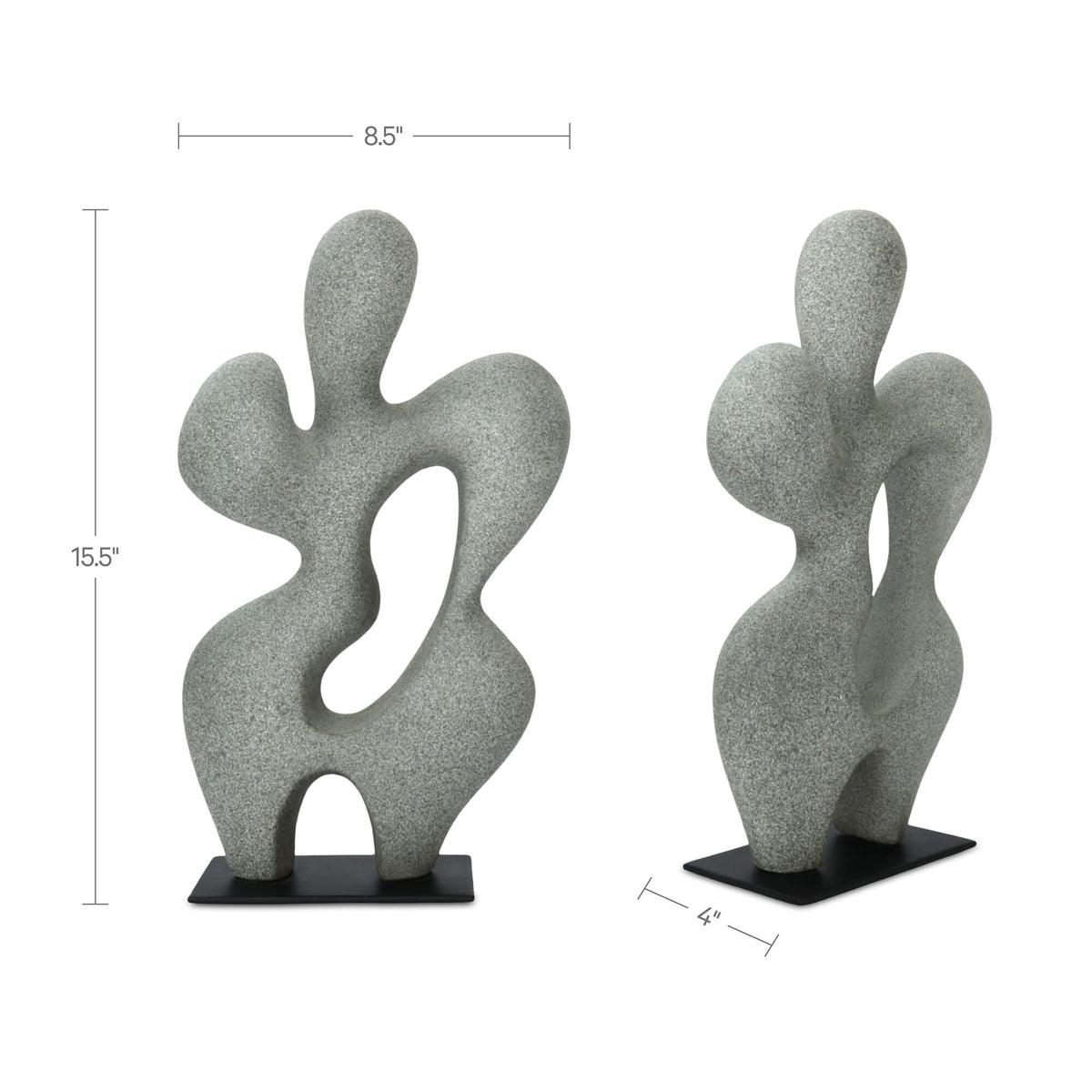 Romy Sculpture Charcoal