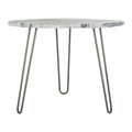 Mindy Wood Top Dining Table