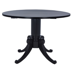 Forest Drop Leaf Dining Table in Black