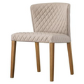 Albie Set of 2 Dining Chairs – Danburry Dune PU Leather