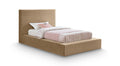 Elke Velvet Upholstered Twin Bed