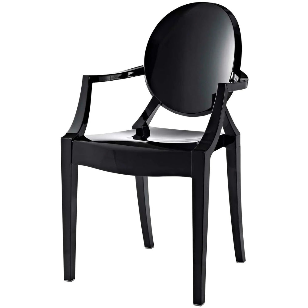 Casper Dining Armchair in Black