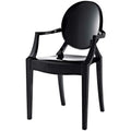 Casper Black Dining Armchair – Indoor/Outdoor Modern Chair