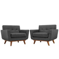 Engage Wood Armchair Set of 2