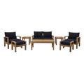 Marina 8 Piece Outdoor Patio Teak Set