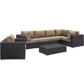 Convene 7 Piece Outdoor Patio Sectional Set