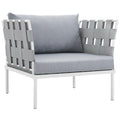 Harmony Outdoor Patio Aluminum Armchair