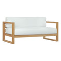 Upland Outdoor Patio Teak Sofa