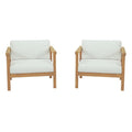 Bayport 2 Piece Outdoor Patio Teak Set