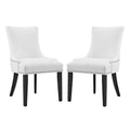 Marquis Faux Leather Dining Chair Set of 2