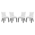Marquis Faux Leather Dining Chair Set of 4