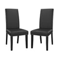 Parcel Vinyl Dining Side Chair Set of 2